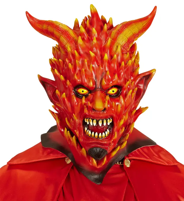 Αποκριάτικο Αξεσουάρ Μάσκα Flaming Devil (Widmann) (W-05404)