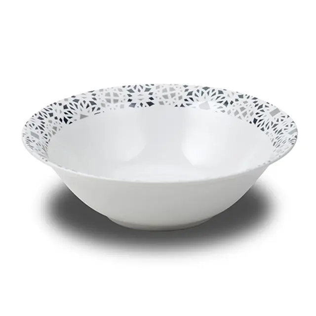 Σαλατιέρα Πορσελάνη "Maiolica Grey" 23cm