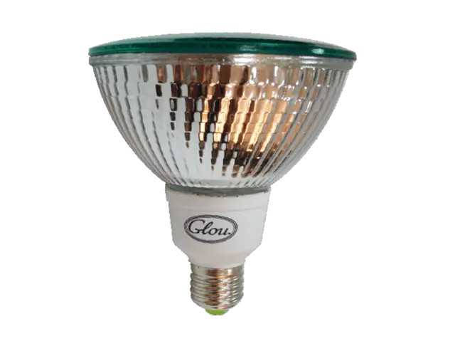 Glou ,Λάμπα Οικονομίας 42V AC Reflector PAR38 15W E27 Πράσινη