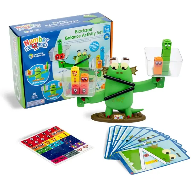 Learning Resources Numberblocks Αριθμοκυβάκια Blockzee Ζυγαριά (3+ ετών) HM 96089-UK