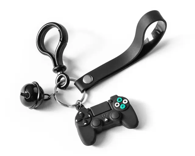 Μπρελόκ Κλειδιών Gamer Joystick Bell- Black OEM
