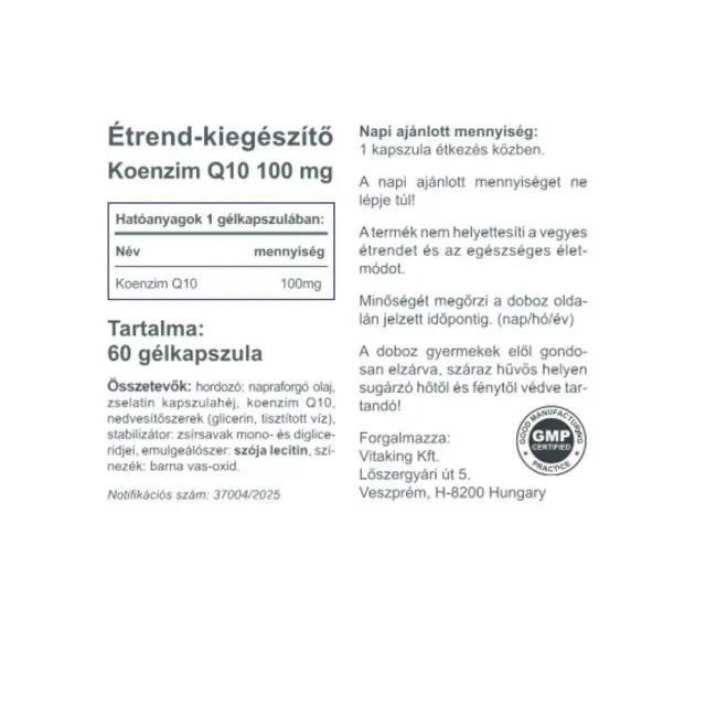 Vitaking Q-10 Coenzyme 100 mg 2