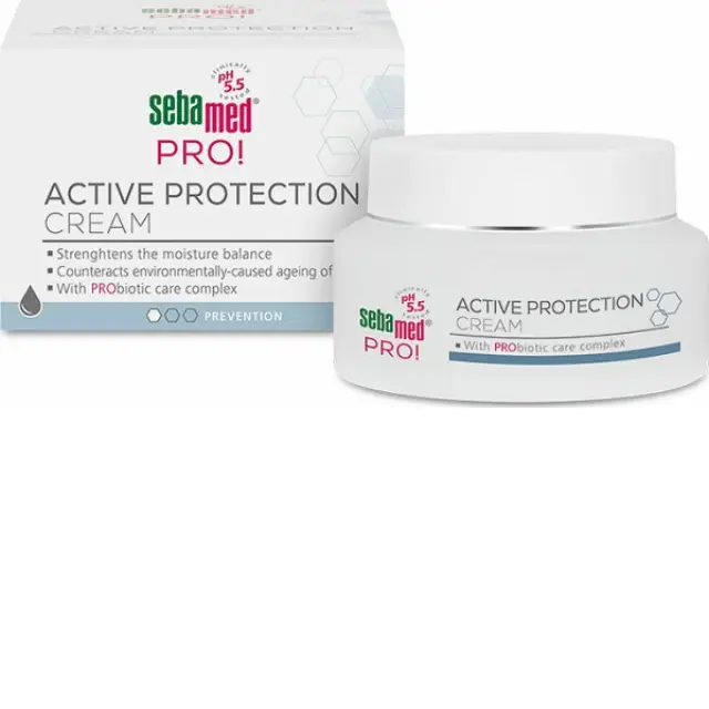 Sebamed Pro! Active Protection Cream, Κρέμα Προσώπου Ημέρας 50 ml