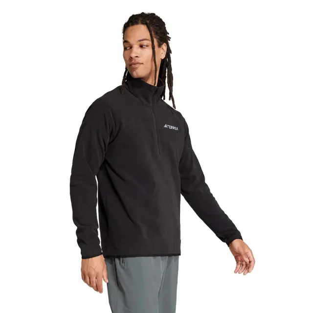 adidas Performance Men's Terrex Multi Essentials Half-Zip Fleece Jacket Μαύρο JP0783 (adidas Performance) 3