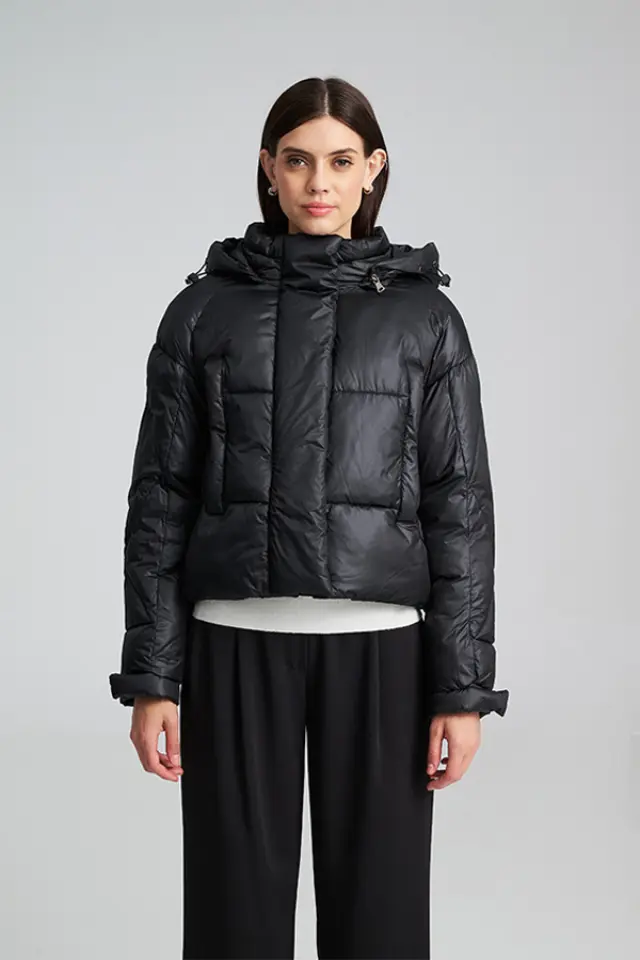 Κοντό Ζεστό Μπουφάν LENI PUFFER COAT - S 3
