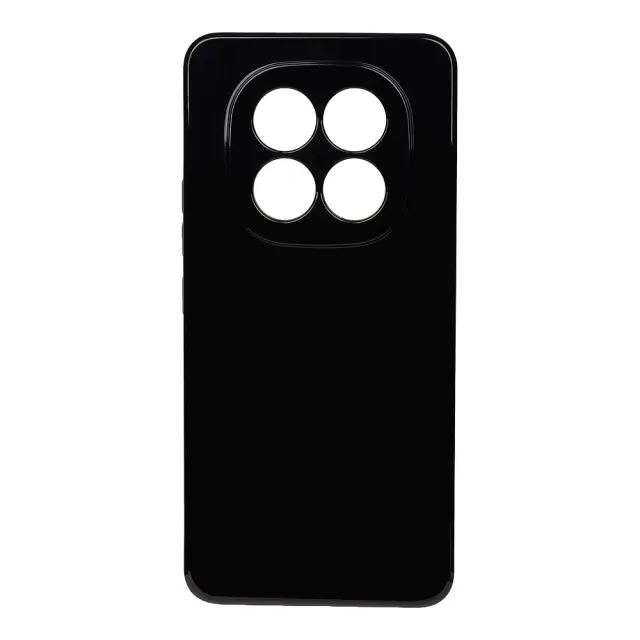 OBAL:ME Glossy Cover for Xiaomi Redmi Note 15 Pro 4G Black 2