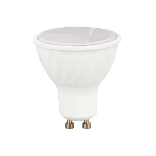 LED SMD DIM 7W 3000K 230V AC 530LM RA80 30000HRS 105° 1xGU10 / 7WGU10SWWDIM