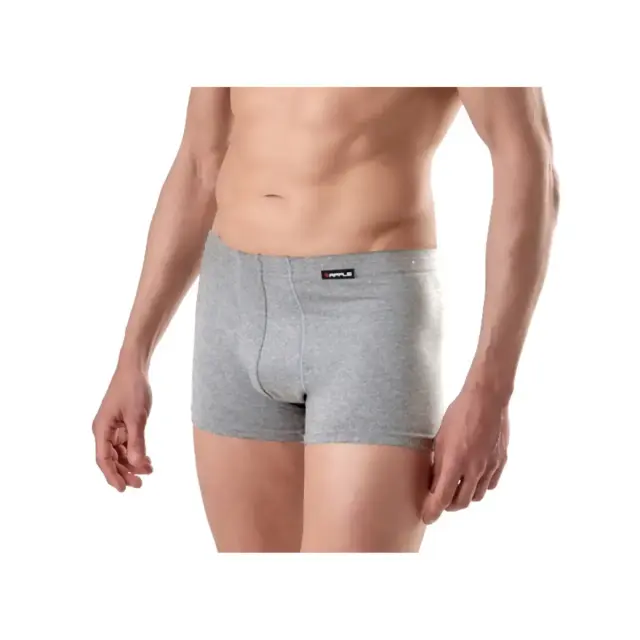 Apple Ανδρικό Boxer - 3+1 Πακέτο, Χρώμα Γκρι