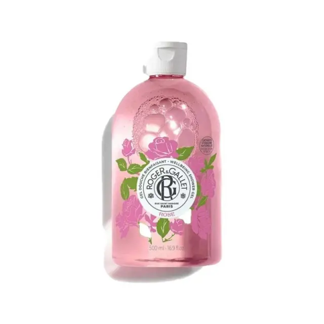 Roger&Gallet Wellbeing Shower Gel Rose 500ml – Καταπραϋντικό & Αρωματικό Αφρόλουτρο