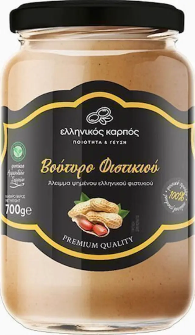 Ελληνικός Καρπός, Φυστικοβούτυρο Απαλό 700g