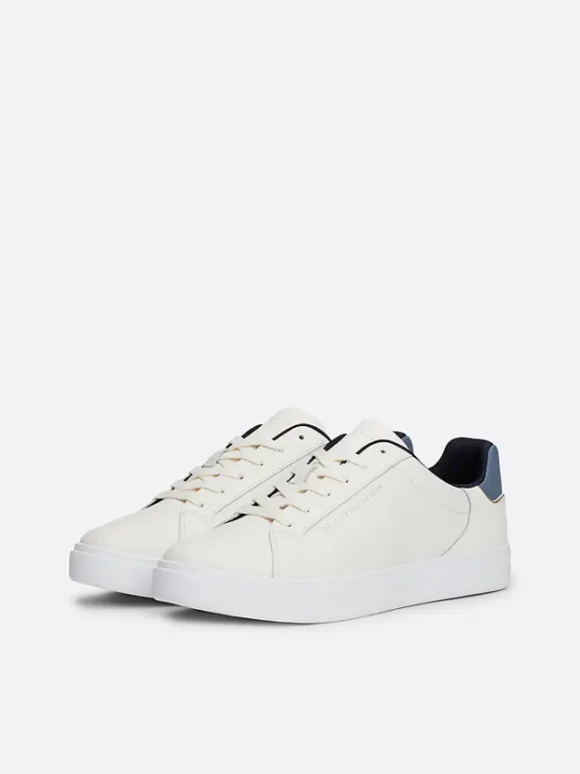 Tommy Hilfiger - Γυναικεία Sneakers Essential Court Sneaker FW0FW08000-YBH Εκρού - 39 3