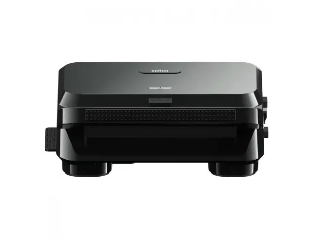 Τοστιέρα - Γκριλιέρα 2 σε 1 Braun SnackMaker 5 SM5001 με 1 σετ πλάκες, ισχύ 800W και επιφάνεια ψησίματος 27x13cm - Black SM5001