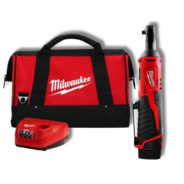 Milwaukee 4933441725 - M12 IR-201B 1/4 Κιτ Ηλεκτρική Καστάνια Μπαταρίας Λιθίου 12V 1x2Ah