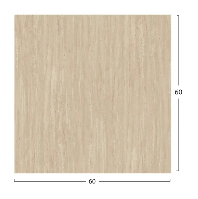 ΕΠΙΦΑΝΕΙΑ ΤΡΑΠΕΖΙΟΥ HPL ΤΕΤΡΑΓΩΝΗ FB95837.35 TRAVERTINE 60x60εκ. 2