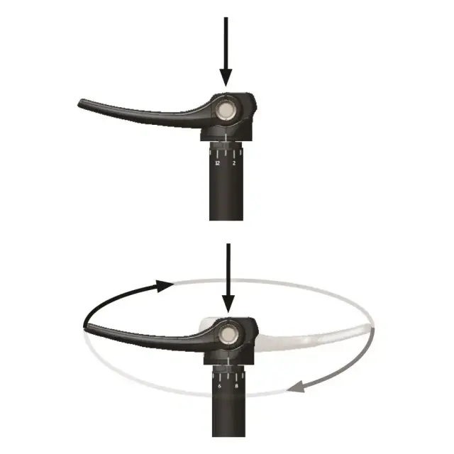ΑΞΟΝΑΣ SRAM MAXLE ULTIMATE FRONT MTB 15X110 LENGTH 156.5MM THREAD LENGTH 9MM THREAD PITCH M15X1.50 2
