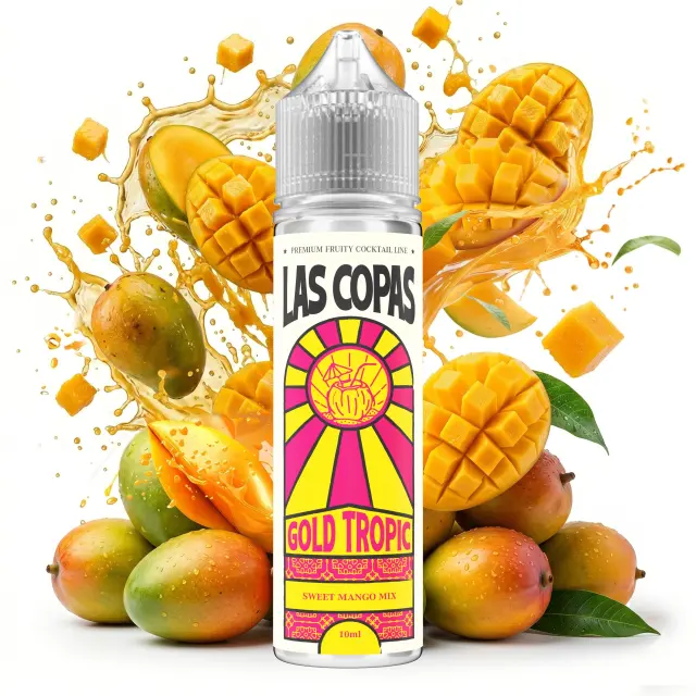 Gold Tropic 10ml (60ml) - Las Copas Flavorshots