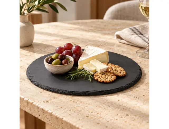 Πιατέλα σερβιρίσματος Excellent Houseware με διάμετρο 20cm - Γκρι 279000040