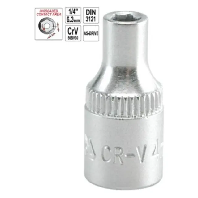 Yato Καρυδάκι Εξάγωνο 1/4" 10mm YT-1409