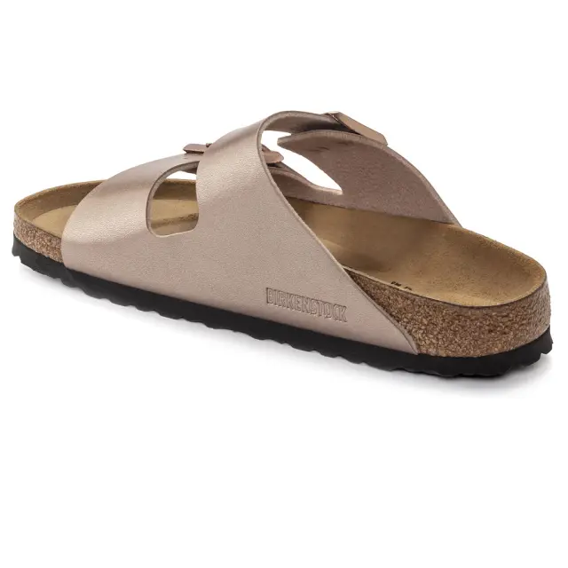 Γυναικεία Ανατομικά Σανδάλια Birkenstock Classic Arizona 1023960 Narrow Fit Copper Ροζ χρυσό - 38 3