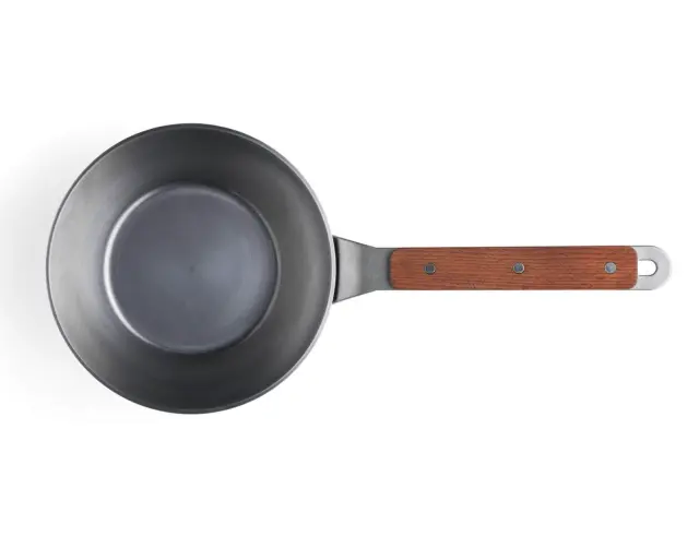 Σωτέζα Woll Carbon Steel με αντικολλητική επίστρωση, ξύλινη λαβή και διάμετρο 20cm 720CS 2