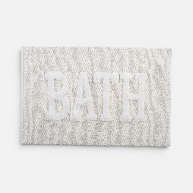 Nef-Nef Homeware Ταπέτο Μπάνιου Bath 50x80 Εκρού 2
