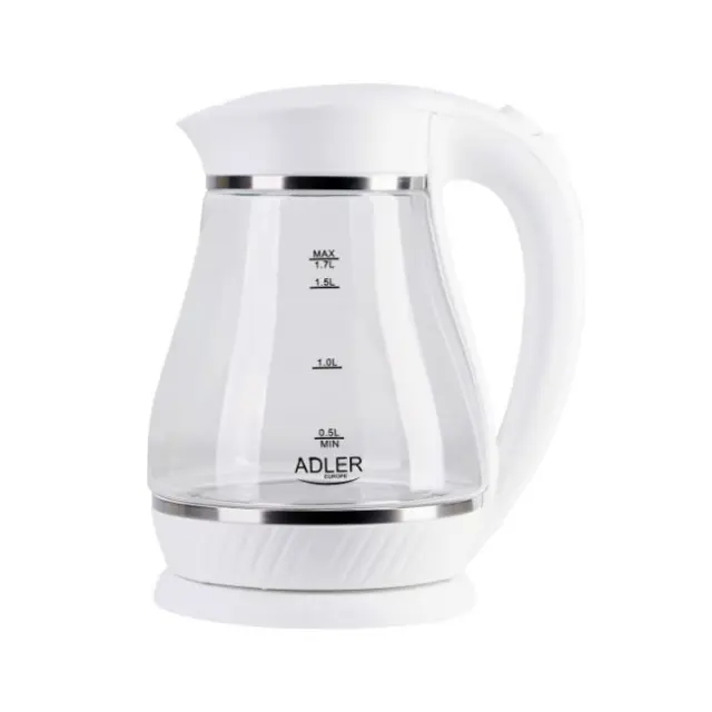 Adler βραστήρας AD1274 1.7L 2200W White (AD 1274)