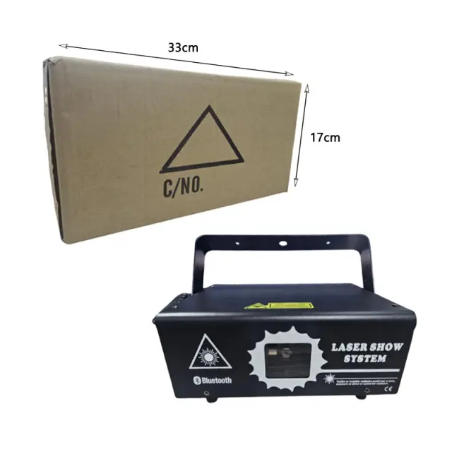 Σύστημα Laser Show με Bluetooth και DMX για Εφέ Φωτισμού - Laser Show System with Bluetooth and DMX for Lighting Effects 027092 3