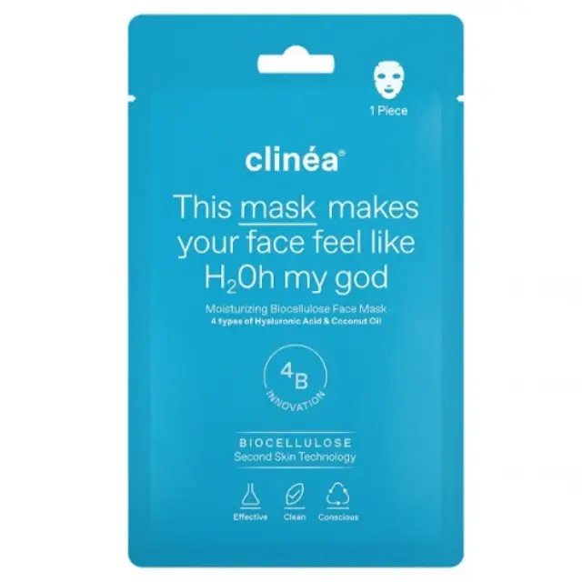Tissue Face Mask Biocellulose Moisturizing Υφασμάτινη Ενυδατική Μάσκα Προσώπου 1τμχ