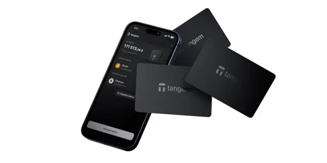 Tangem Wallet cryptocurrency wallet - 3 cards 2