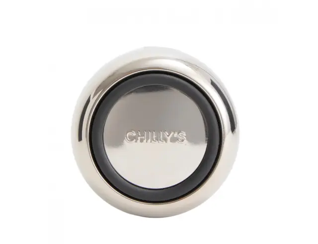 Μπουκάλι Θερμός Series 3 Metals Chilly's με χωρητικότητα 500ml και διατήρηση θερμοκρασίας 14h ζεστό / 36h κρύο - Chrome Halo22873 2