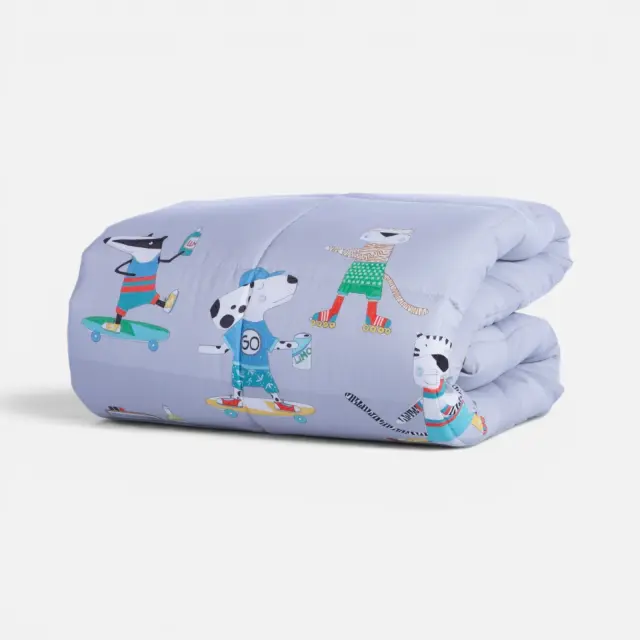 Πάπλωμα Παιδικό Μονό Cool Skating 160x220 Nef Nef Homeware, ΕΞΩΤΕΡΙΚΑ:100% ΜΙΚΡ.-ΕΣΩΤΕΡΙΚΑ:100% ΠΟΛ. - GREY (040994)
