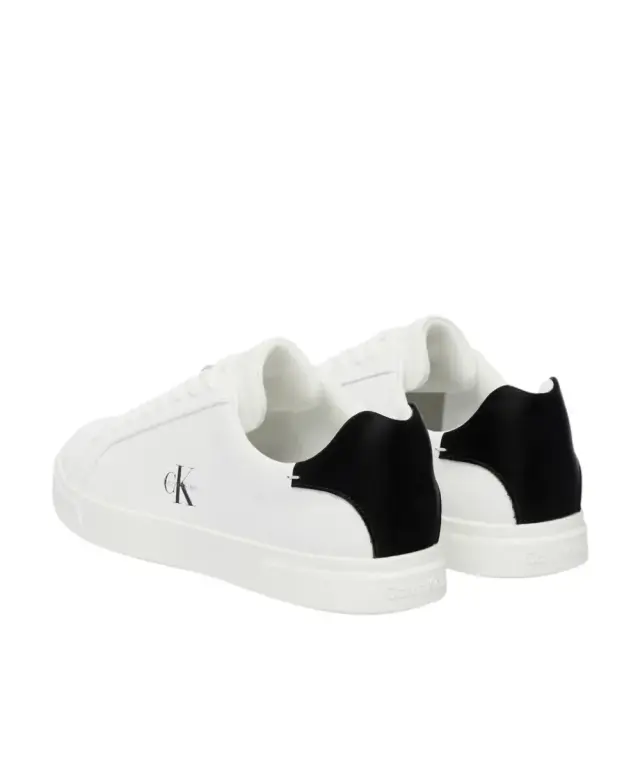 Calvin Klein - Γυναικεία Sneakers Low Pro Cups Lth Ml HW0HW03146-01W Λευκό 3