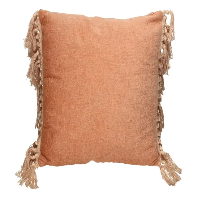 Μαξιλάρι Ροδακινί Polyester 45x45cm 2