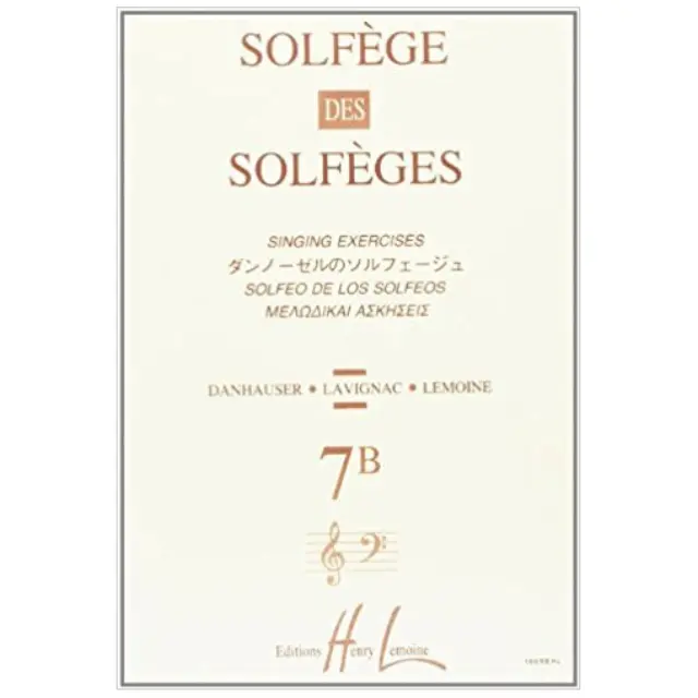 Lemoine Solfege (με συνοδεία) 7B