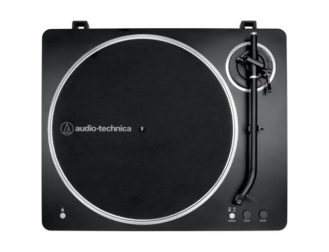 Αυτόματο Πικάπ Audio Technica AT-LP70xBT με belt drive, προενισχυτή, ταχύτητες 33-1/3, 45 RPM και σύνδεση Bluetooth, RCA - Black 3
