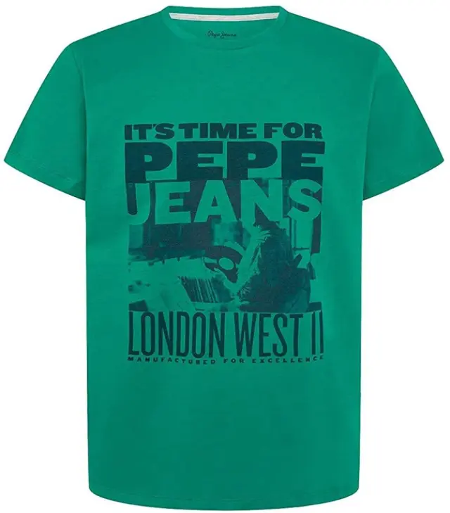 PEPE JEANS ALEXIS ΑΝΔΡΙΚΗ ΜΠΛΟΥΖΑ - 651/EMERALD GREEN