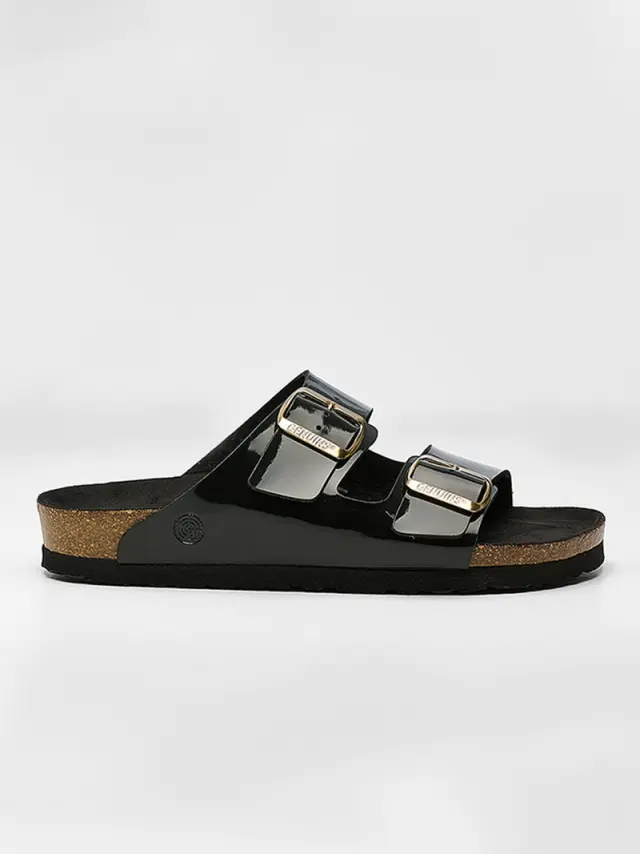 Genuins Πέδιλα Γυναικείο PETA vegan Μαύρο GEN/HAWAII VEGAN G106565 P/BLACK 3