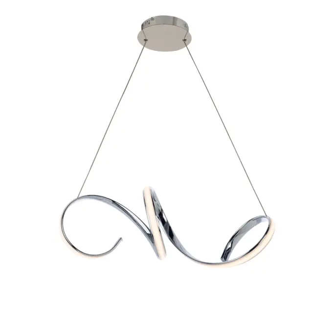 CLEO-ΦΩΤΙΣΤΙΚΟ ΚΡΕΜΑΣΤΟ ΧΡΩΜΙΟ ΑΛΟΥΜΙΝΙΟΥ LED SMD 40W 3000Κ 2400LM IP20 640Χ220Χ1200ΜΜ / HM91LEDP64CH