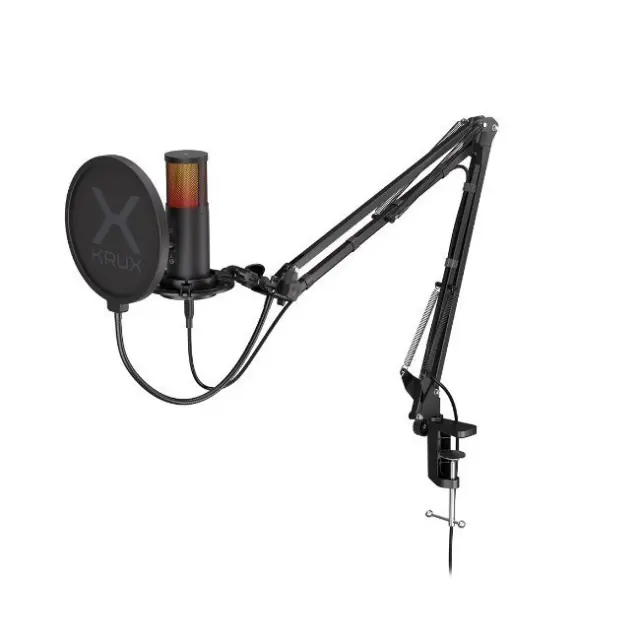 Krux Μικρόφωνο Edis 3000 Black (KRXC010)
