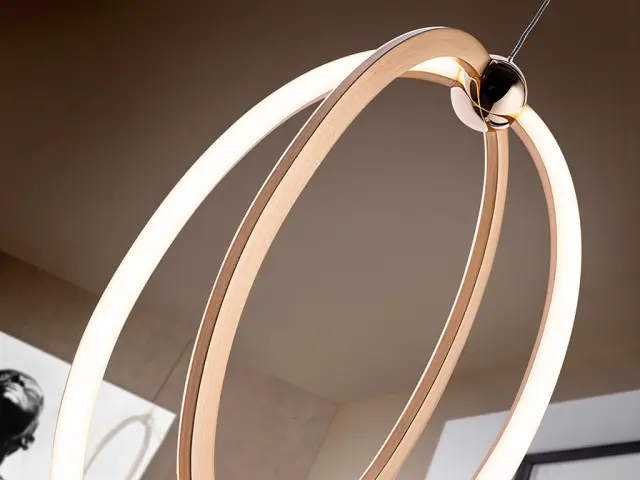 OCELLIS LED LAMP Ø22 ROSE GOLD φωτιστικό κρεμαστό Ροζ χρυσό 2