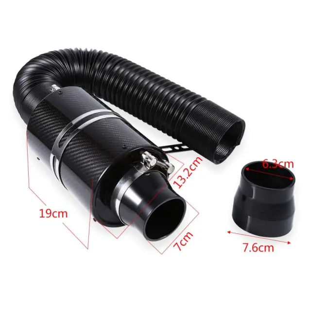 Κιτ εισαγωγής αέρα - Carbon universal racing air filter box 3