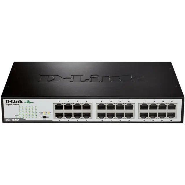 D-Link DGS-1024D Unmanaged L2 Switch με 24 Θύρες Gigabit (1Gbps) Ethernet