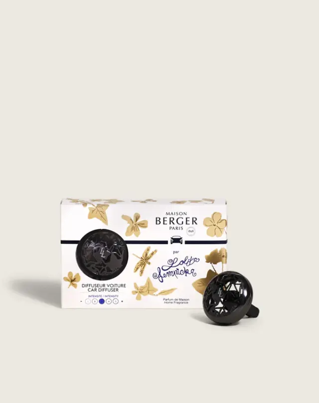 Maison Berger Paris Car Diffuser Kit Συσκευή Διάχυσης και Κεραμικός Δίσκος Lolita Lempicka Gun Metal 2