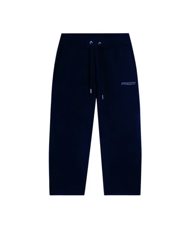 Freddy - Γυναικεία Αθλητική Βερμούδα Corsair-length Capri S26WCRP17-B109 Μπλε Ναυτικό 3