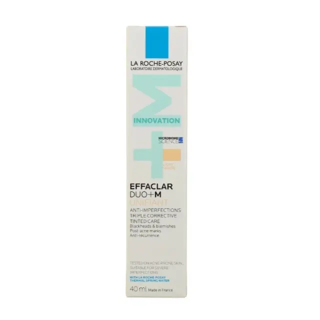 La Roche Posay Effaclar Duo (+) Unifiant Light 24ωρη Κρέμα Προσώπου Ημέρας με SPF30 για Λιπαρές Επιδερμίδες κατά των Ατελειών & της Ακμής με Νιασιναμίδη 40ml