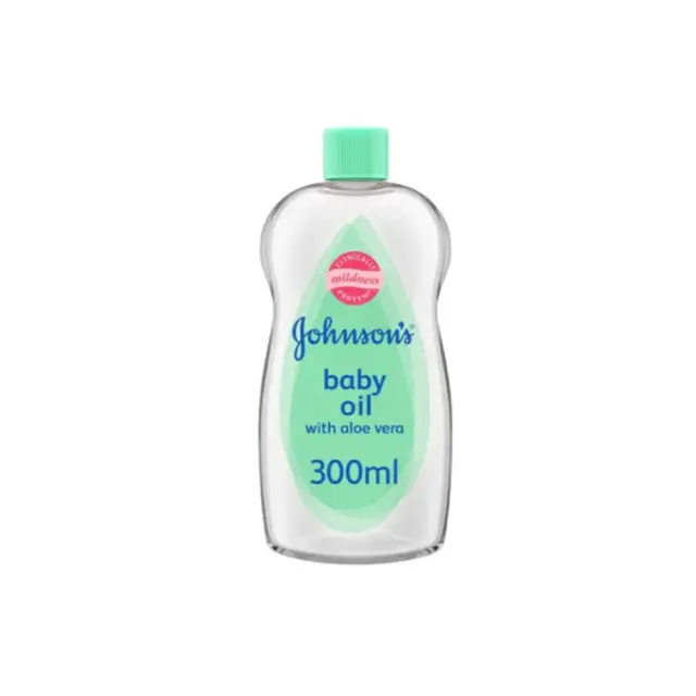 JOHNSON+#39;S baby oil με aloe vera, υποαλλεργικό, 300ml