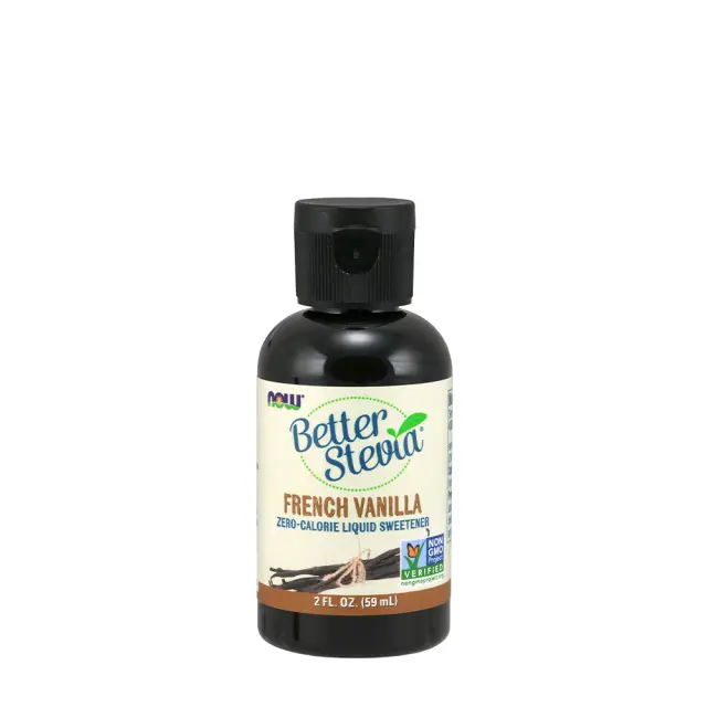Now Foods BetterStevia Liquid French Vanilla, 59 ml