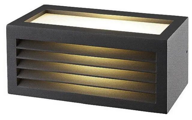 Avide Εξωτερικό Φωτιστικό Τοίχου Lima 1xE27 IP54 15.001.0639