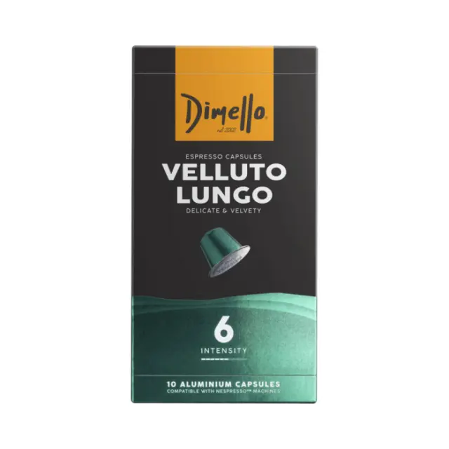 Dimello Velluto Lungo Κάψουλες Nespresso 10τμχ