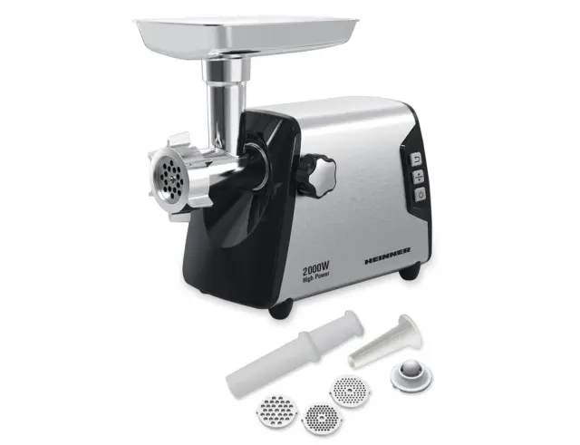 Κρεατομηχανή Heinner Blade Pro HMG-Y2000SS με ισχύ 2000W και ικανότητα κοπής 3kg/min HMG-Y2000SS 2